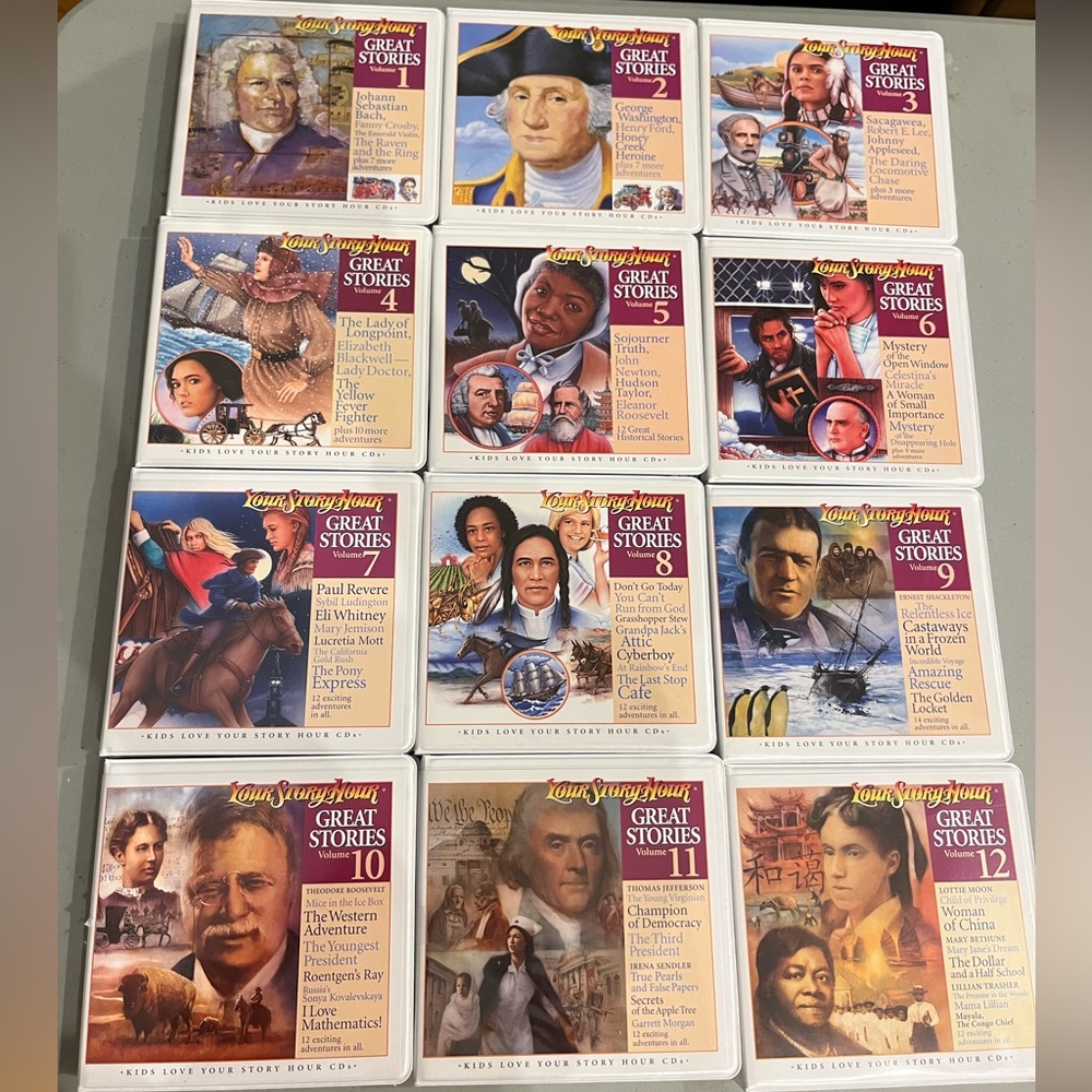 NEW Your Story Hour Great Stories Complete Set Volume 1-12